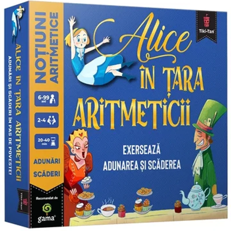 Alice in Tara Aritmeticii (joc educativ interactiv)