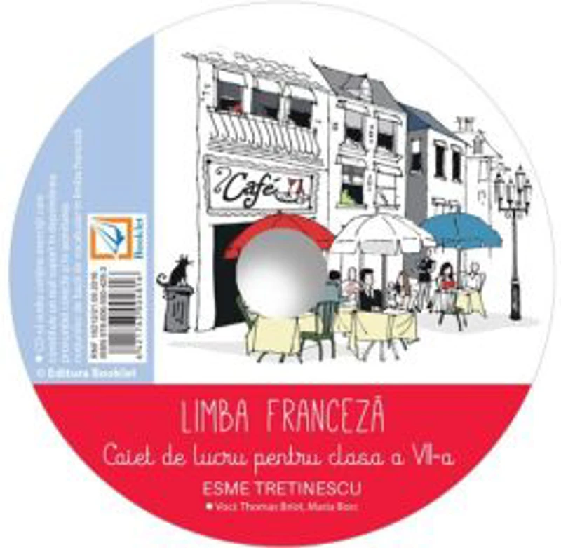 CD audio pentru Limba franceza, caiet de lucru pentru clasa a 7-a