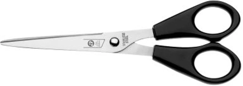 Foarfeca A-series, 17. 8 cm, otel, negru