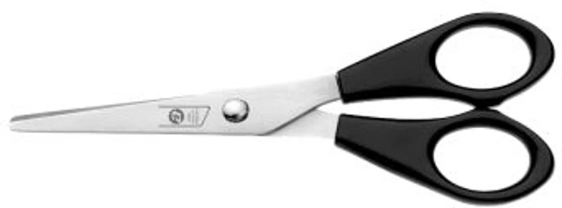 Foarfeca A-series, 12. 7 cm, otel, negru