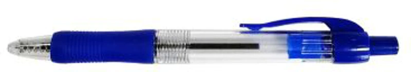 Pix cu gel cu mecanism WB, grip, 0. 7 mm, albastru