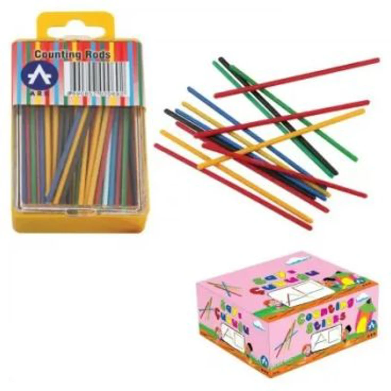 Betisoare pentru numarat ARK 069 diverse culori, PVC