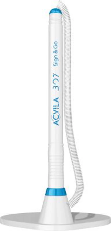 Pix fara mecanism cu suport Sign&Go, varf 1 mm, culoare scriere albastru