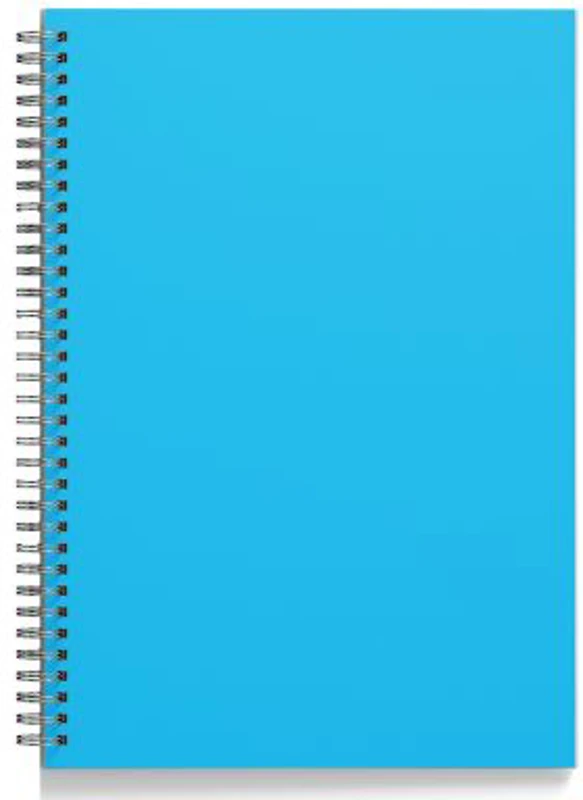 Caiet A5 cu spira, 60 file dictando, 60g/mp, PP 280 microni