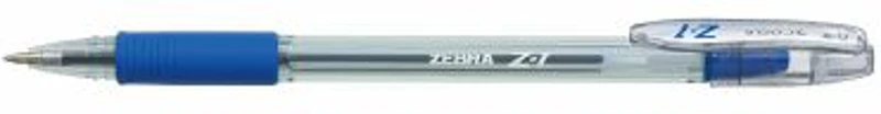 Pix fara mecanism Zebra Z1, grip, corp plastic, varf 0. 7 mm, culoare scriere albastru