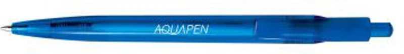 Pix cu mecanism, Aquapen, 0. 7 mm, plastic reciclat, albastru