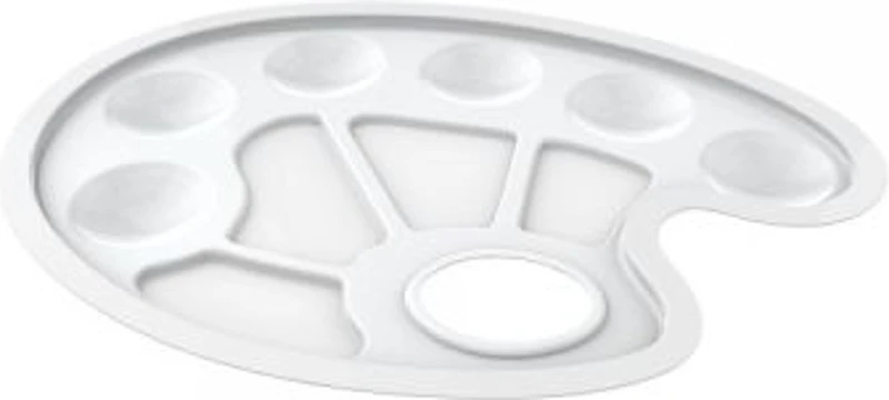Paleta pictura Keyroad, 23. 2cm, plastic, ovala, KR971855