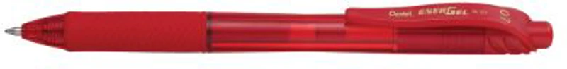Roller cu gel, Pentel, Energel X, 0. 7 mm, plastic, rosu