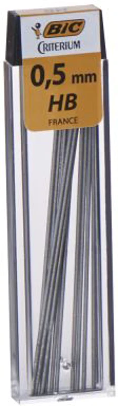 Mine creion mecanic BIC, 0. 5 mm, mina HB