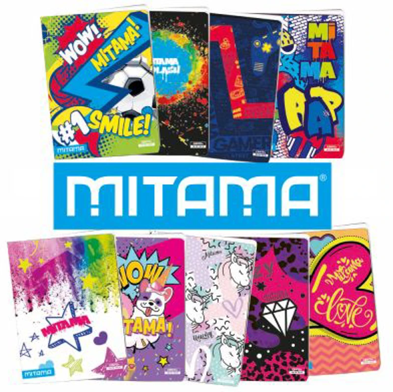 Caiet Mitama, A4, 52+2 file, dictando, design Fantasy