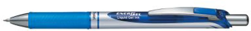 Roller cu gel, Energel Pentel, 0. 7 mm, plastic, albastru
