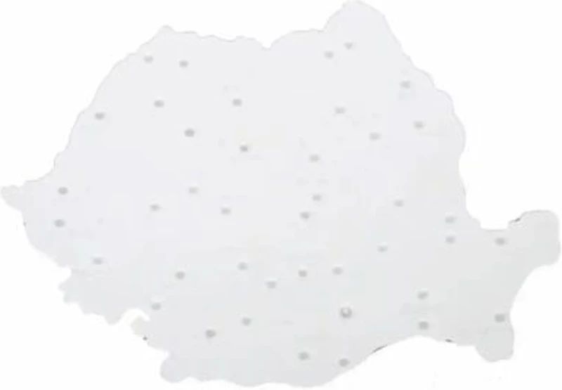 Sablon harta Romaniei Flaro, 185 x 255 mm