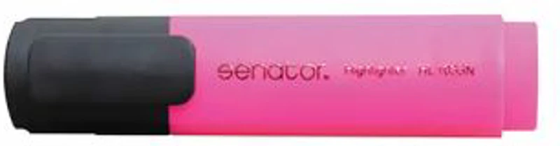 Textmarker Senator seria 1000, varf 1- 5 mm, roz