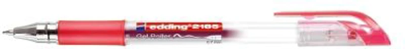 Roller cu gel, Edding, Cristal Jelly 2185, 0. 7 mm, plastic, rosu
