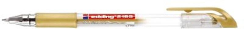 Roller cu gel, Edding, Cristal Jelly 2185, 0. 7 mm, plastic, auriu