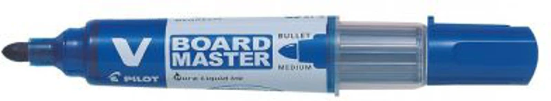 Marker pentru tabla Pilot V-Board, varf rotund, 2. 3-6 mm, albastru