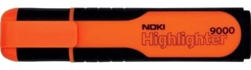 Textmarker Noki Wide 9000, varf retezat, 1-5 mm, portocaliu