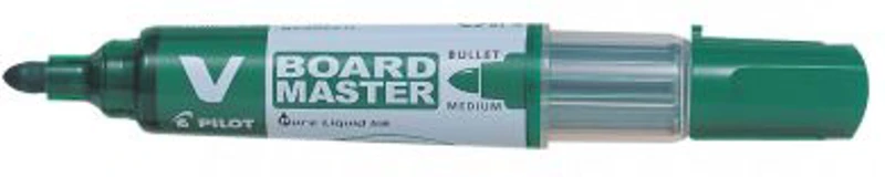 Marker pentru tabla Pilot V-Board, varf rotund, 2. 3-6 mm, verde