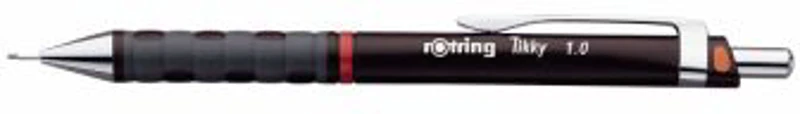 Creion mecanic Rotring Tikky III, mina 1 mm, negru