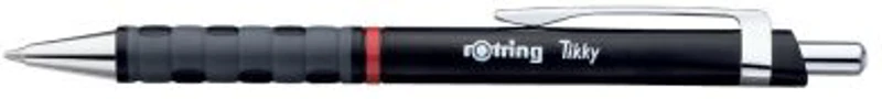 Pix cu mecanism, Rotring, Tikky III, 0. 8 mm, negru, mina albastra