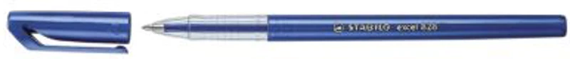 Pix, Stabilo, Excel 828, 0. 38 mm, plastic, albastru, 10 bucati/cutie