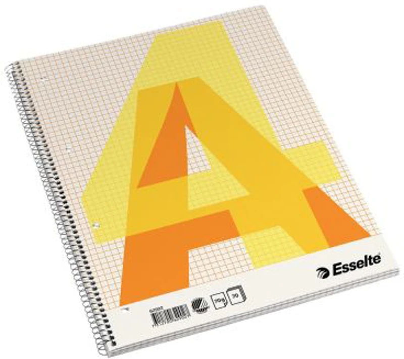 Caiet de birou Esselte, A4, cu spira, matematica
