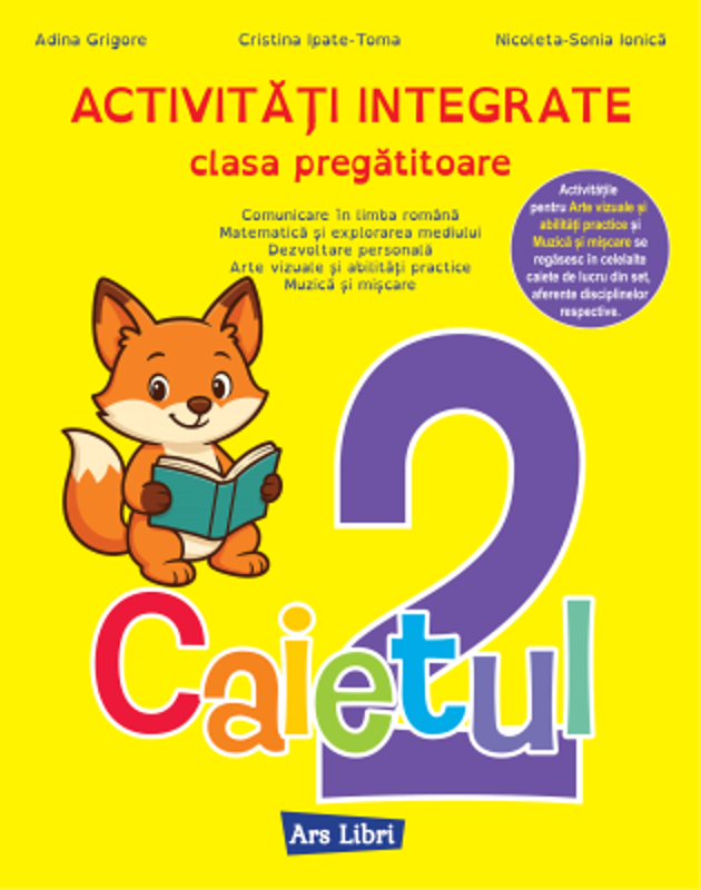 Activitati integrate clasa pregatitoare. Caietul 2