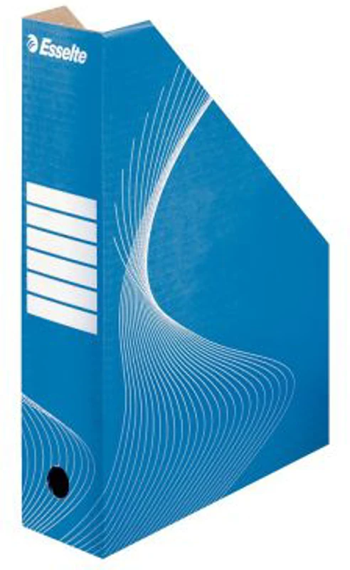 Suport vertical pentru documente, Esselte, Standard, carton, albastru