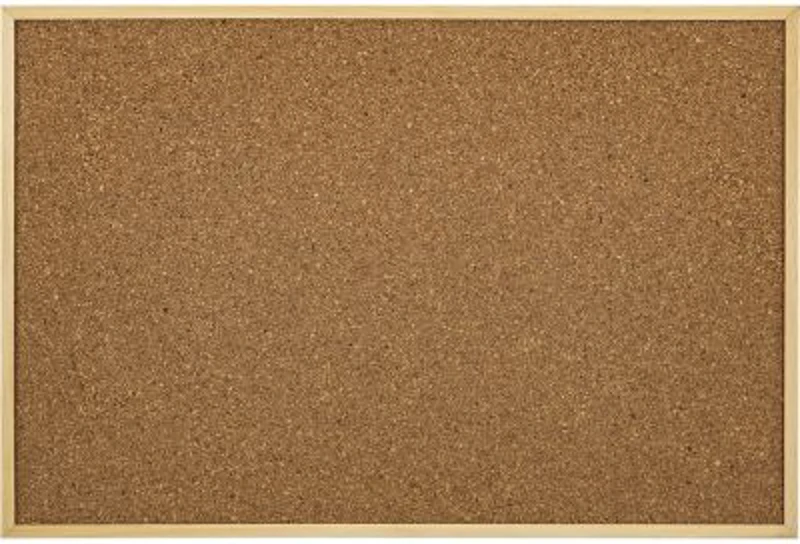 Tabla de pluta, Noki, rama lemn, 30x45 cm, prindere pe perete