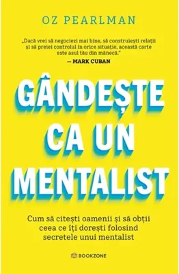 Gândește ca un mentalist - Paperback brosat - Oz Pearlman - Bookzone