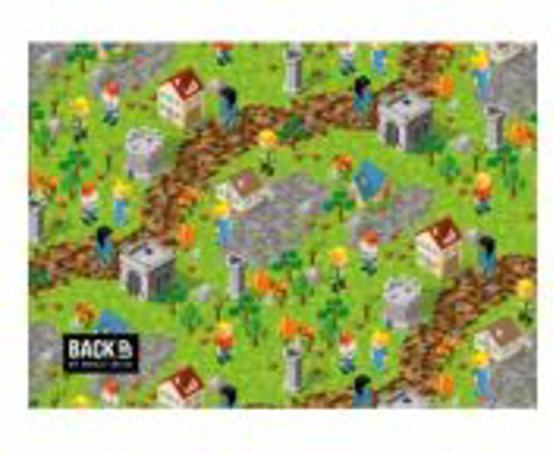 Mapa birou Pixele Miasto, A5, cu 2 fete, Starpak 549251