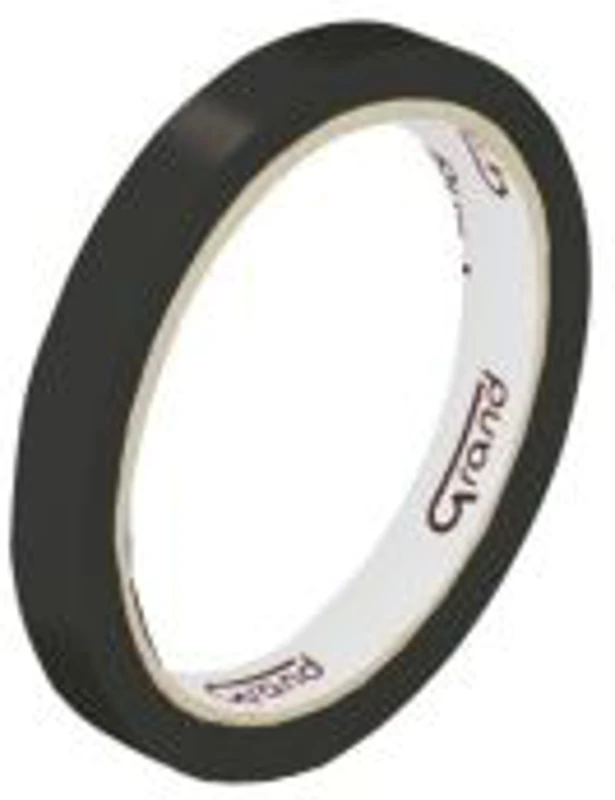Banda adeziva Grand 130-1224, pentru sigilat pungi, 12mm x 50m, negru