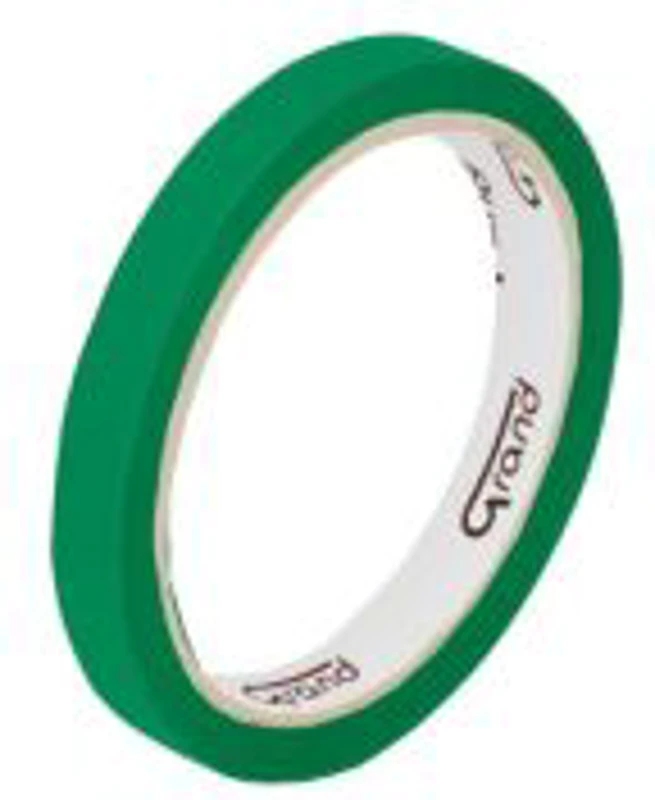 Banda adeziva Grand 130-1229, pentru sigilat pungi, 12 mm x 50 m, verde