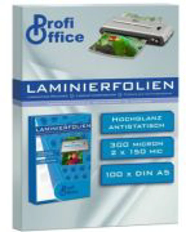 Folie laminare A5 ProfiOffice, 150 microni, top cu 100 coli