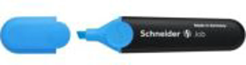 Textmarker Schneider Job 2991 1503, varf tesit, 1-5mm, albastru fluorescent