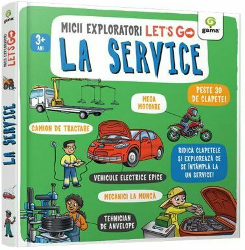 Let\'s go! La service. Micii Exploratori