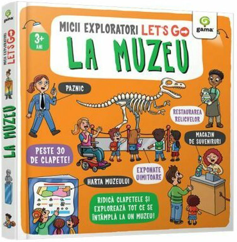 Let\'s go! La muzeu. Micii Exploratori