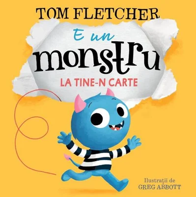 E un monstru la tine-n carte (Vol. 1) - Hardcover - Tom Fletcher - Vlad și Cartea cu Genius