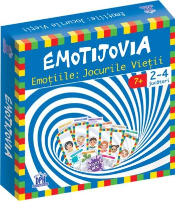 Cutie Emotijovia: Emoțiile. Jocurile vieții - Hardcover - Ion-Ovidiu Pânişoară - Didactica Publishing House