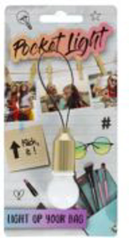 Accesoriu portchei cu lumina in forma de bec, Pocket Light, Trendhaus CH28943/CH29678, diverse culori