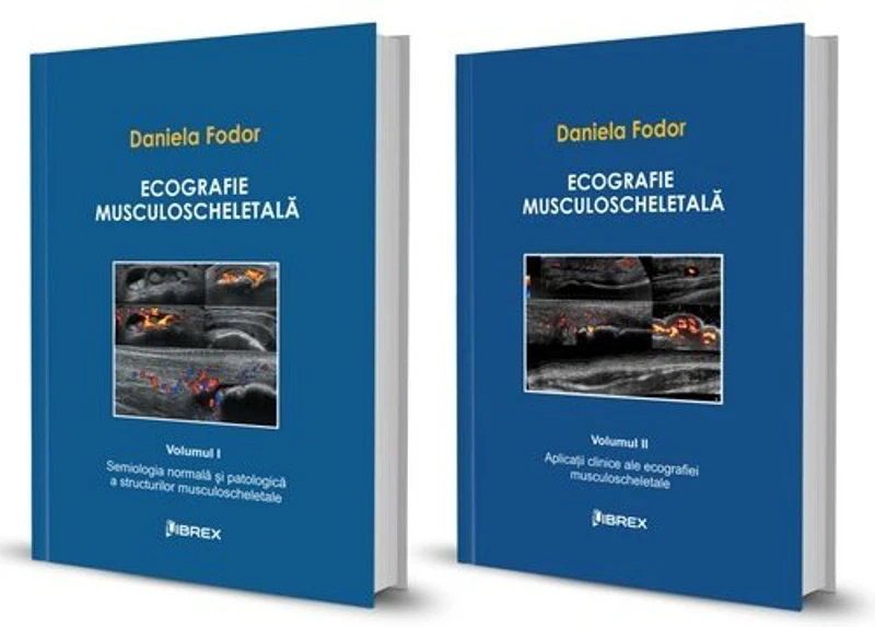 Pachet Ecografie musculoscheletală - Daniela Fodor - Vol. I + Vol. II
