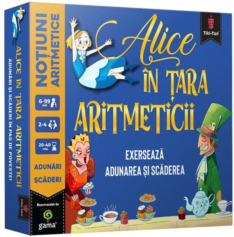Alice in Tara Aritmeticii (joc educativ interactiv)