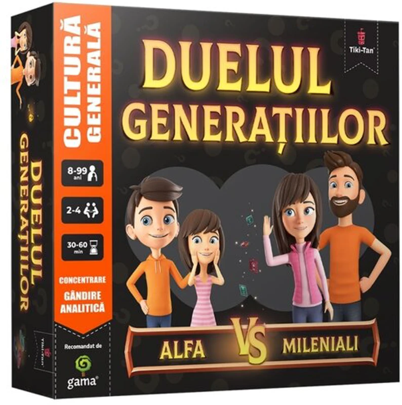 Duelul generatiilor (joc educativ interactiv)