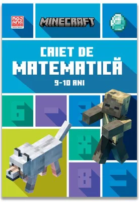 Minecraft - Caiet de matematica 9-10 ani