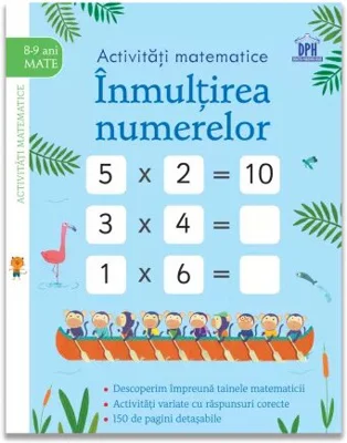 Activitati matematice. Inmultirea numerelor