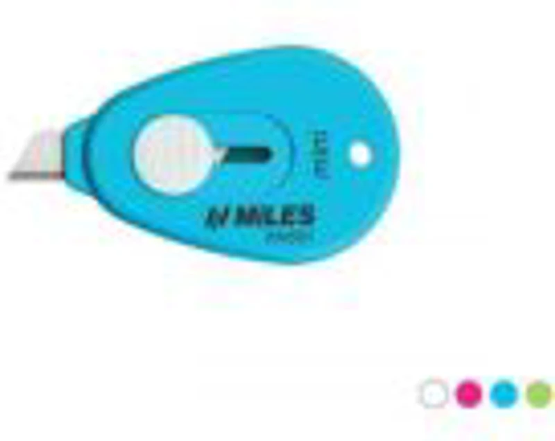 Cutter Kangaro Miles PA901/P, lama 9mm, mini, plastic, auto lock, diverse culori