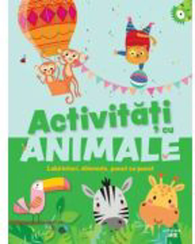 Activitati cu animale. Labirinturi, diferente, punct cu punct