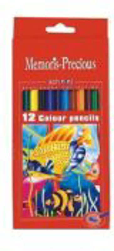 Set creioane colorate Memoris-Precious, 12 bucati/cutie
