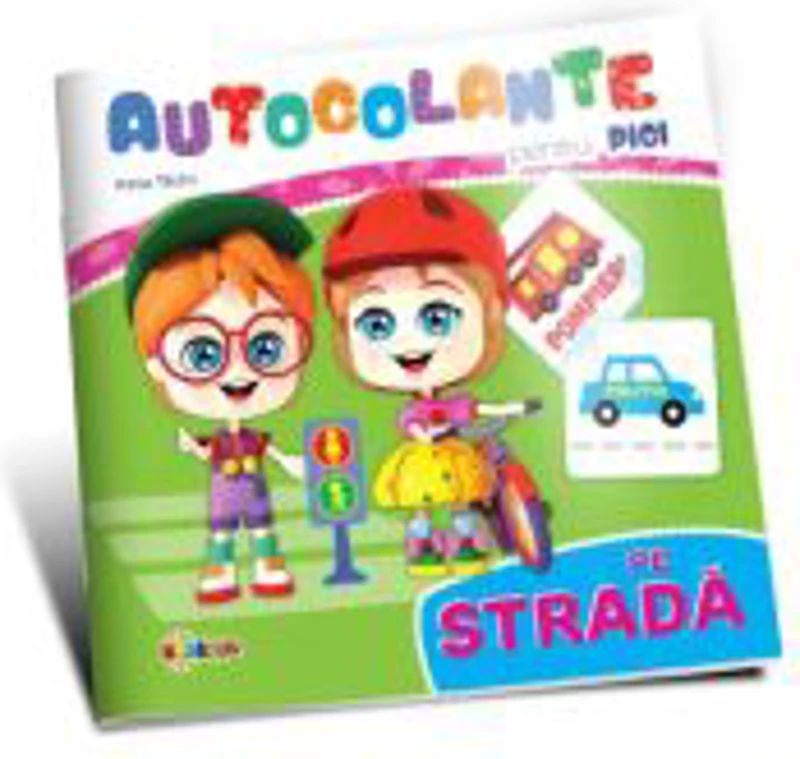 Autocolante pentru pici. Pe strada
