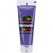 Culoare acrilica 75 ml, violet, Nova Color